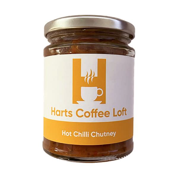 Harts Coffee Loft Hot Chilli Chutney 290g