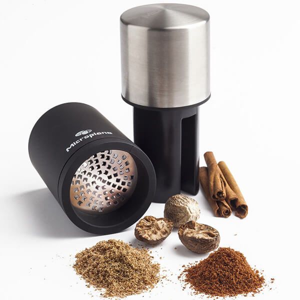 Microplane Spice Mill 2 in 1 Stainless Steel