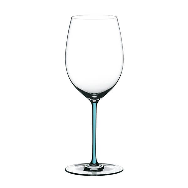 Riedel Hand Made Fatto A Mano Cabernet / Merlot Glass Turquoise