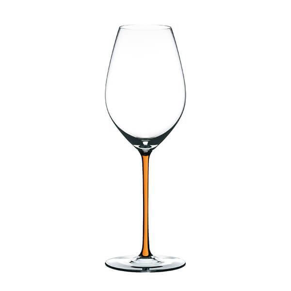 Riedel Hand Made Fatto A Mano Champagne Wine Glass Orange