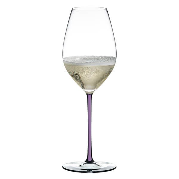 Riedel Hand Made Fatto a Mano Champagne Wine Glass Violet