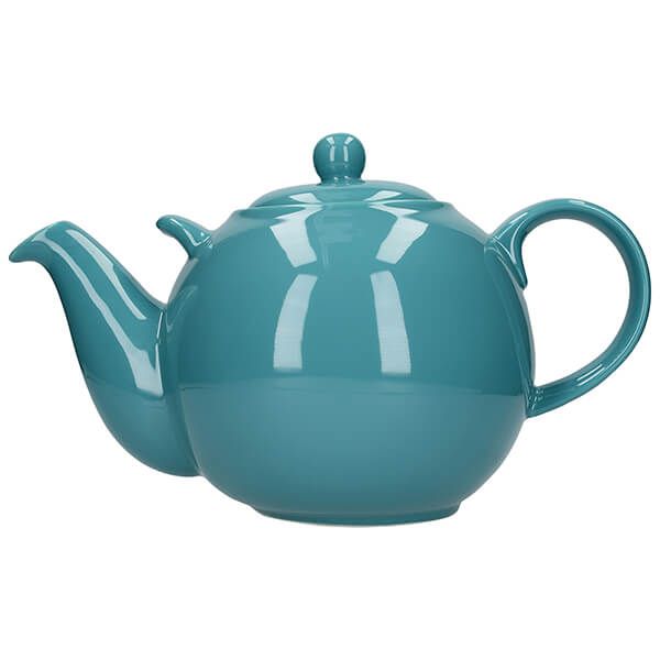 London Pottery Globe 10 Cup Teapot Aqua
