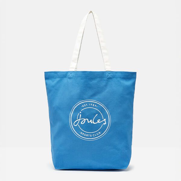 Joules Blue Courtside Tote Bag