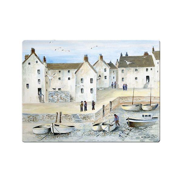 Creative Tops Cornish Harbour Glass Work Surface Protector