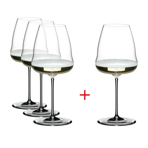 Riedel Winewings Champagne 4 for 3