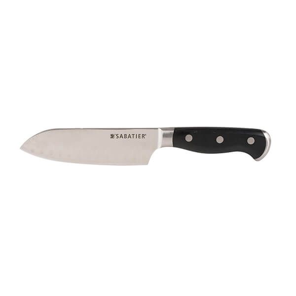 Sabatier Edgekeeper Stainless Steel Self-Sharpening 12cm Santoku Knife (5")