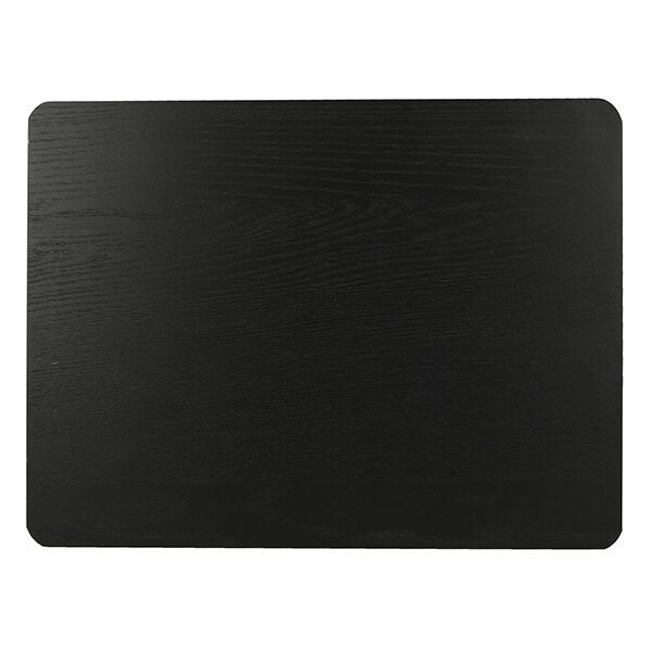 Creative Tops Naturals Pack Of 4 Wooden Placemats Black