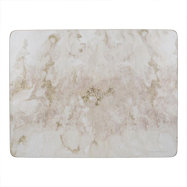 Creative Tops Grey Marble Pack Of 6 Premium Placemats