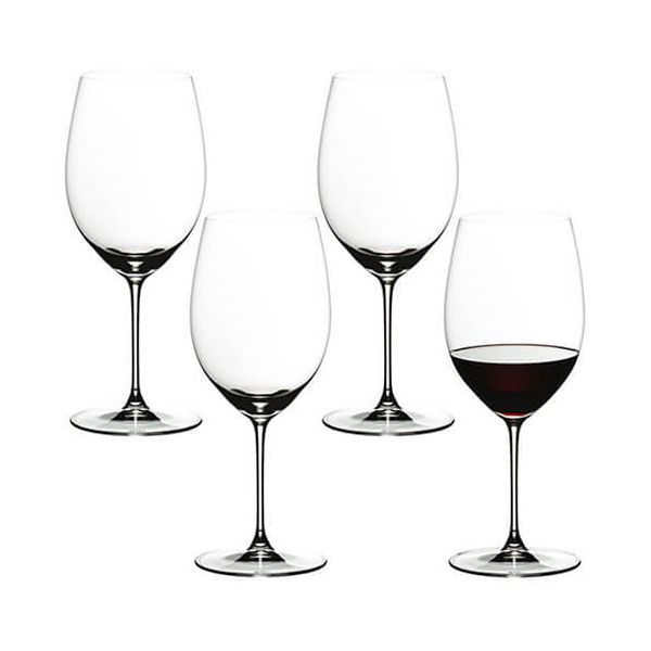 Riedel Veritas Cabernet / Merlot Wine Glass Set Of 4