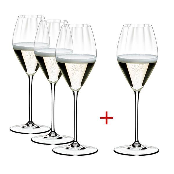 Riedel Performance Champagne Glasses 4 for 3