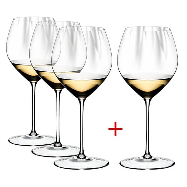 Riedel Performance Chardonnay Glasses 4 for 3