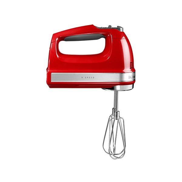 KitchenAid 9 Speed Hand Mixer Empire Red