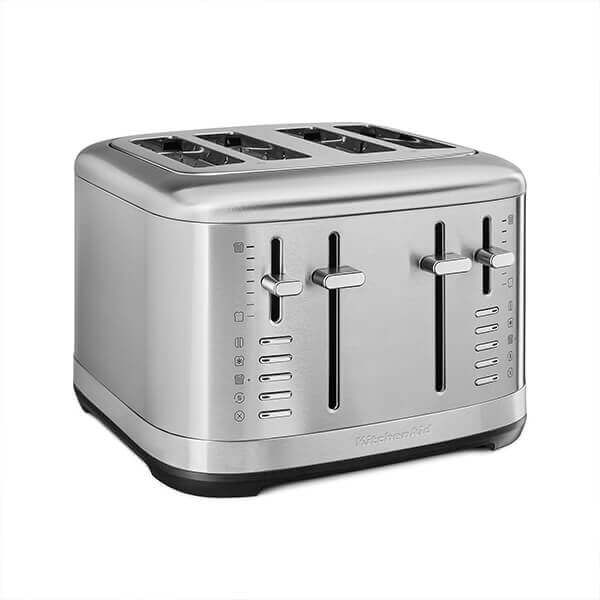 KitchenAid Stainless Steel Manual Control 4 Slot Toaster