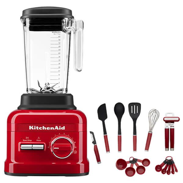 KitchenAid Limited Edition Queen Of Hearts High Performance Blender with FREE Gi
