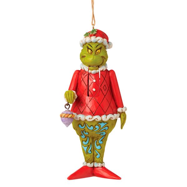 Grinch by Jim Shore Grinch Nutcracker Hanging Ornament