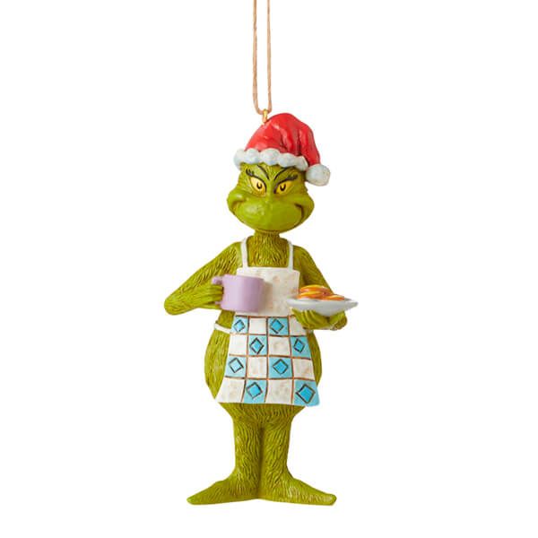 Grinch by Jim Shore Grinch in Apron Hanging Ornament