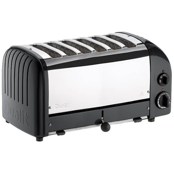 Dualit Classic Vario AWS Black 6 Slot Toaster