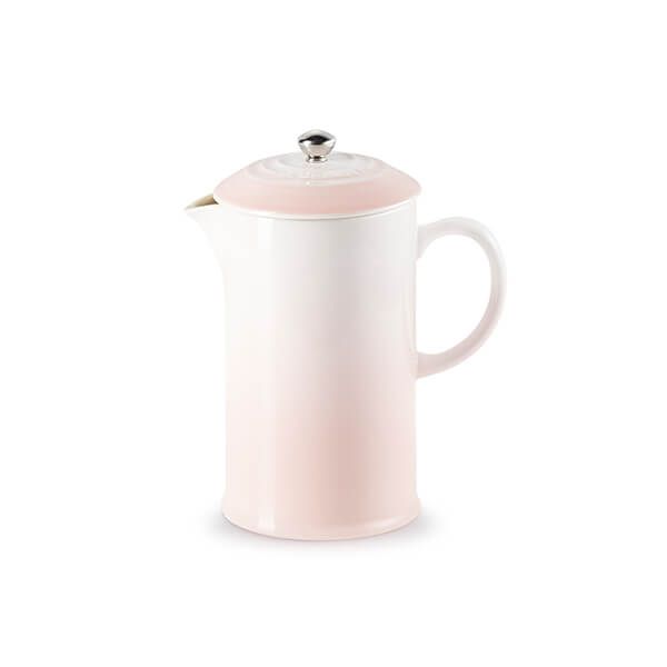Le Creuset Shell Pink Stoneware Cafetiere