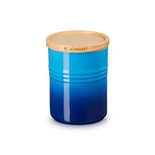 Le Creuset Azure Stoneware Medium Storage Jar