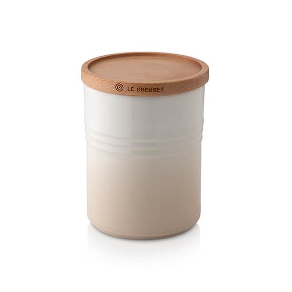 Le Creuset Meringue Stoneware Medium Storage Jar
