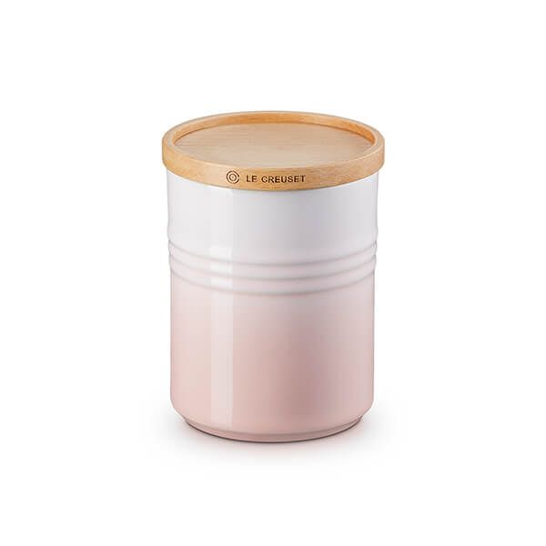 Le Creuset Shell Pink Stoneware Medium Storage Jar
