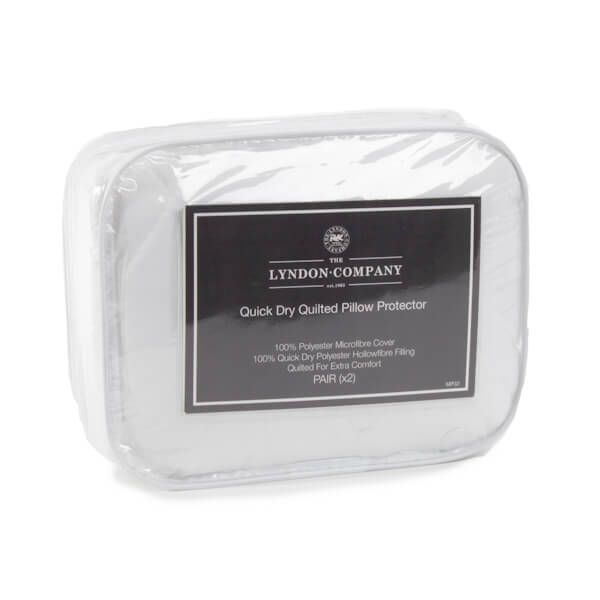 The Lyndon Company Polyester Quilted Pillow Protector