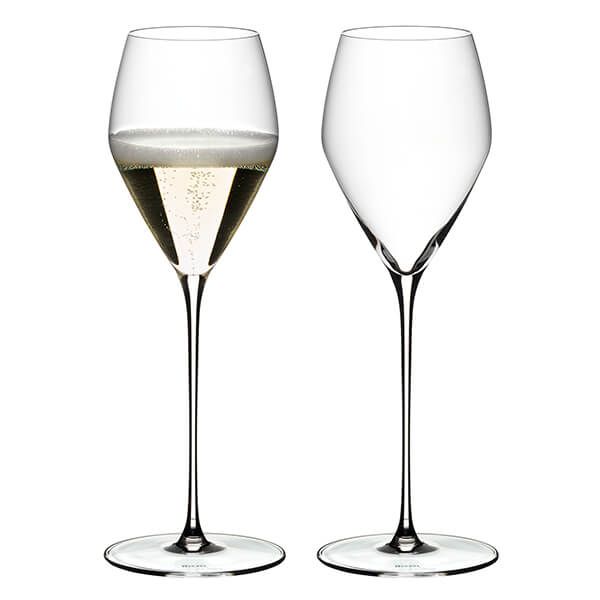 Riedel Veloce Champagne Wine Glasses Set of 2