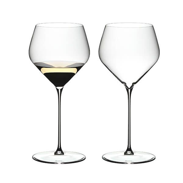 Riedel Veloce Set of 2 Chardonnay Wine Glasses 