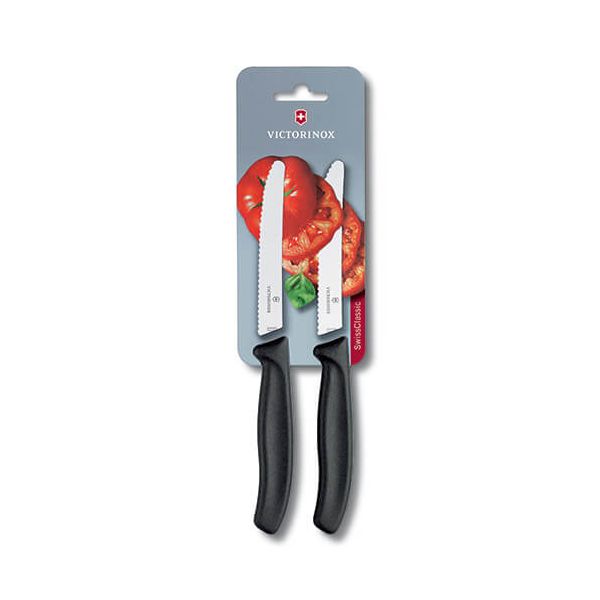 Victorinox Swiss Classic Black Tomato / Utility Knife Twin Pack