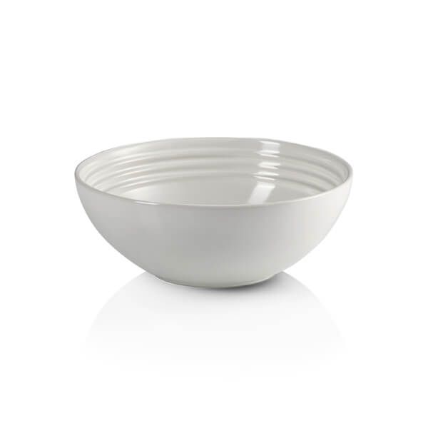 Le Creuset White Stoneware 16cm Cereal Bowl