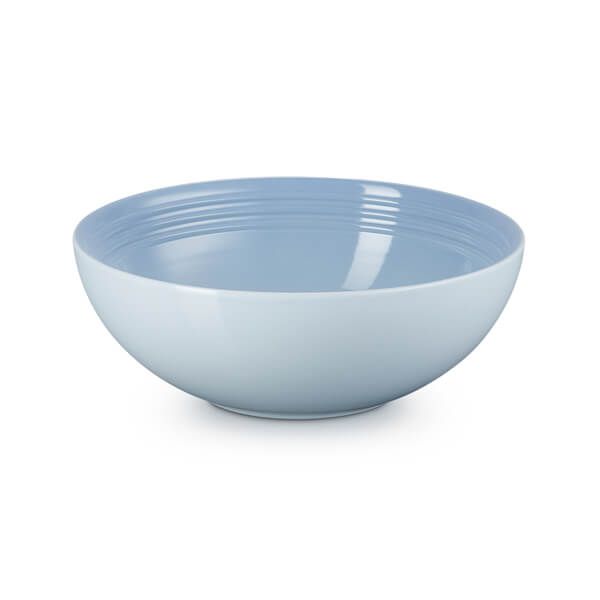 Le Creuset Coastal Blue Stoneware 24cm Serving Bowl