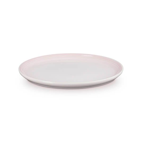 Le Creuset Shell Pink Stoneware Coupe Collection 22cm Side Plate