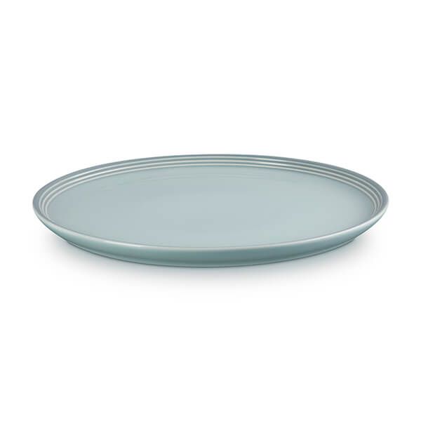 Le Creuset Sea Salt Stoneware Coupe Collection 27cm Dinner Plate