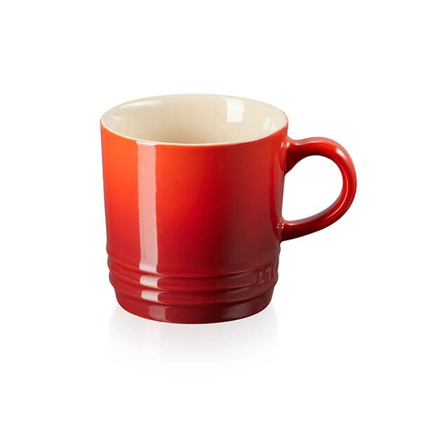 Le Creuset Cerise Stoneware Cappuccino Mug