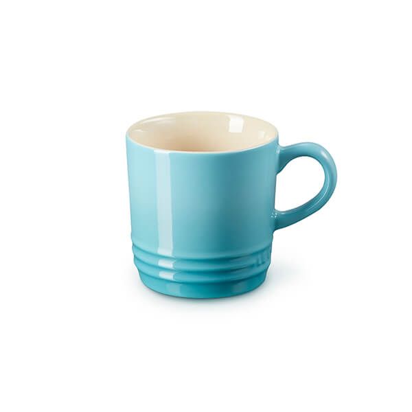 Le Creuset Teal Stoneware Cappuccino Mug