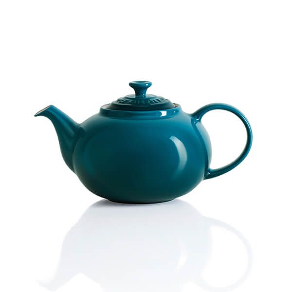 Le Creuset Deep Teal Stoneware Classic Teapot