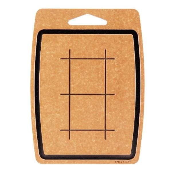 Epicurean Wood Composite Pro Board With Grooves Natural/Slate