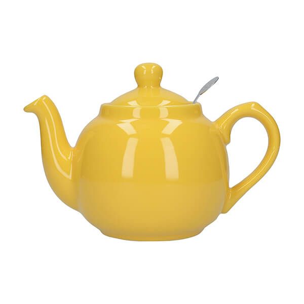 London Pottery Farmhouse Filter 2 Cup Teapot New Yellow
