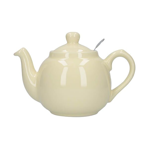 London Pottery Farmhouse Filter 2 Cup Teapot Ivory