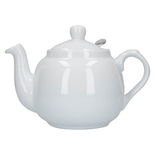London Pottery Farmhouse Filter 4 Cup Teapot White