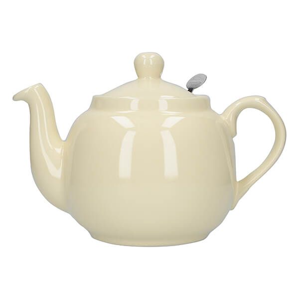 London Pottery Farmhouse Filter 4 Cup Teapot Ivory