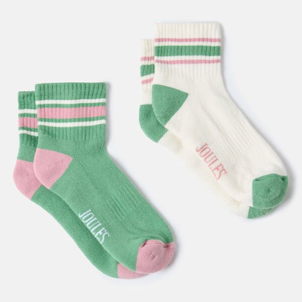 Joules Green Multi Volley Socks