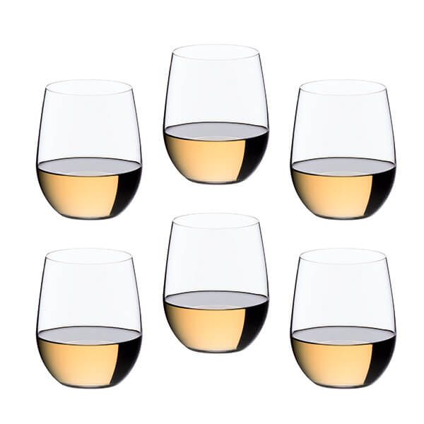 Riedel O Set of 6 Viognier/Chardonnay Wine Glasses