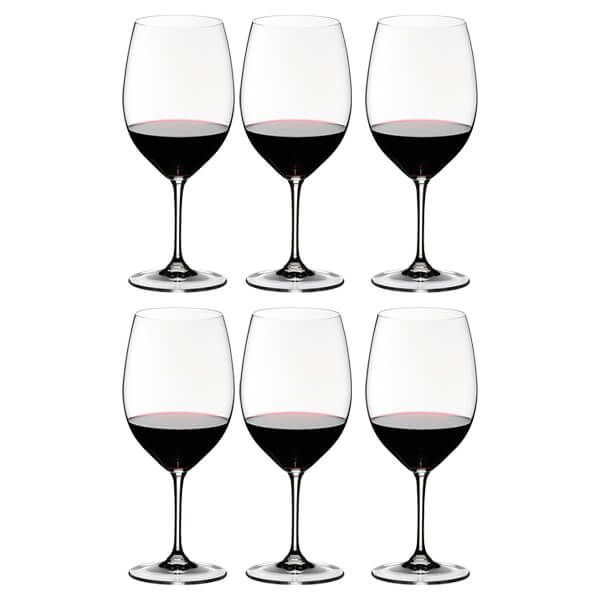 Riedel Vinum Cabernet Wine Glasses Set Of 6