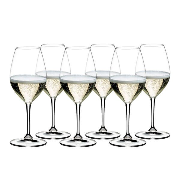 Riedel Vinum 265 Year Anniversary Champagne Wine Glass Set Of 6
