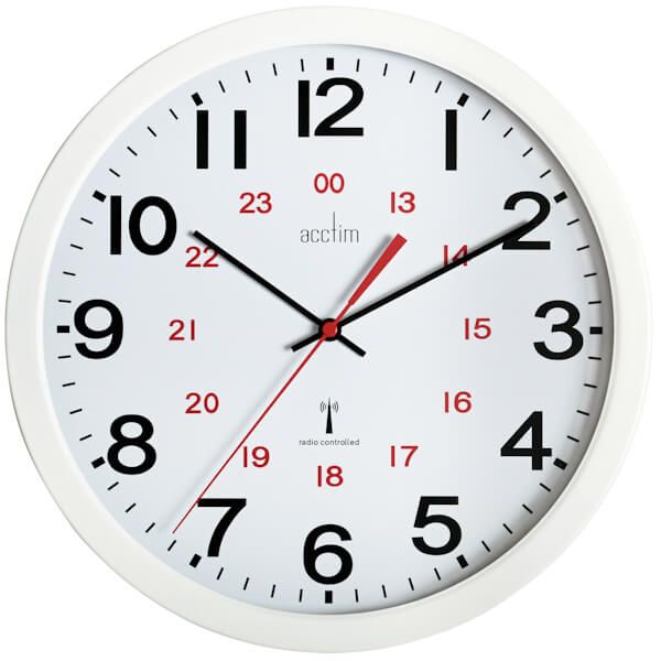 Acctim Controller White Clock
