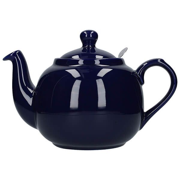 London Pottery Farmhouse Filter 6 Cup Teapot Cobalt Blue