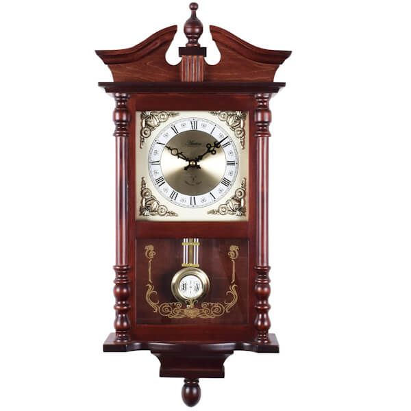 Acctim Westbury RC Dark Wood Clock