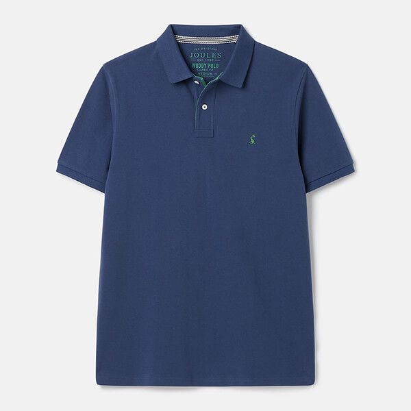 Joules Mens Deep Blue Woody Polo Shirt