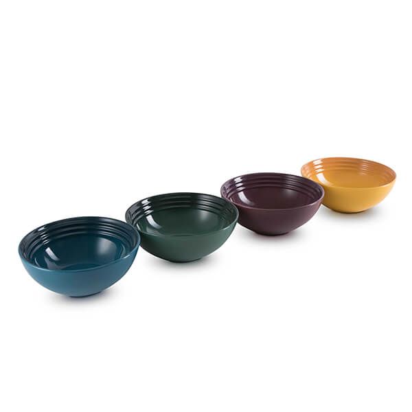 Le Creuset Botanique Stoneware Set Of 4 16cm Cereal Bowls
